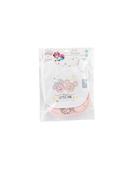 Baberos Punto Pack 2 Minnie