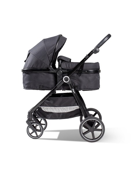 Carro de Paseo 2 En 1 Capazo+Silla Modelo Versa Negro