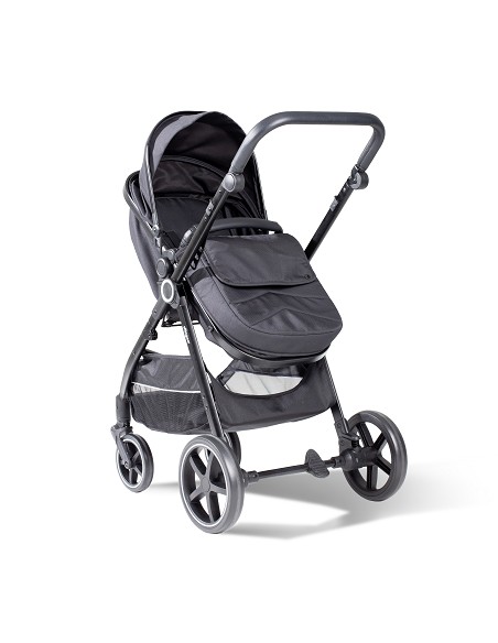 Carro de Paseo 2 En 1 Capazo+Silla Modelo Versa Negro