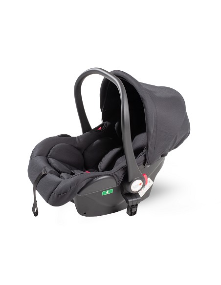 Carro de Paseo 3 En 1 Capazo+Silla+Grupo 0 Modelo Versa Negro