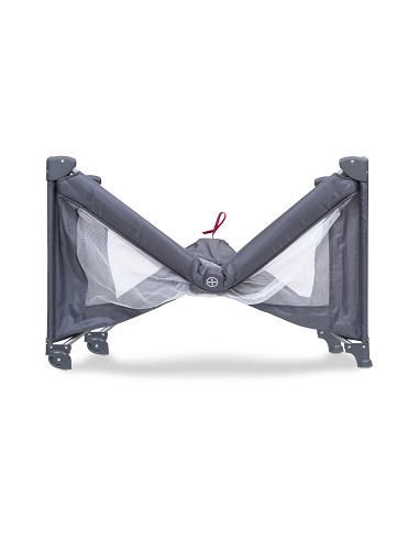 Cuna de Viaje Plegable Gris