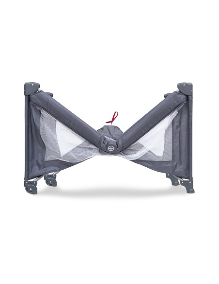 Cuna de Viaje Plegable Gris