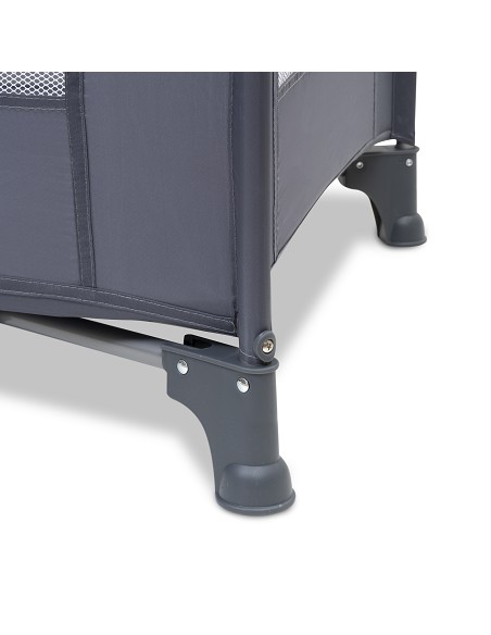 Cuna de Viaje Plegable Gris