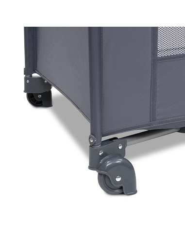 Cuna de Viaje Plegable Gris
