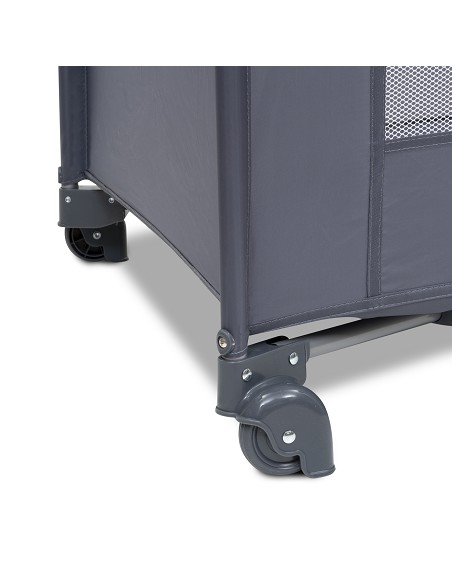 Cuna de Viaje Plegable Gris