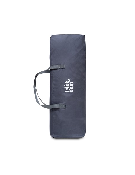 Cuna de Viaje Plegable Gris