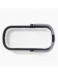 Bajera Coche 100% Don Algodon Blanco