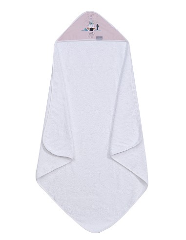 Capa de Baño 1 x 1 Mt Mod  Dakota Bco/Rosa