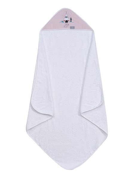 Capa de Baño 1 x 1 Mt Mod  Dakota Bco/Rosa