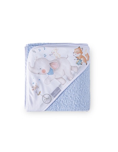 Capa de Baño 1 x 1 Mt Mod Music And Friends Azul