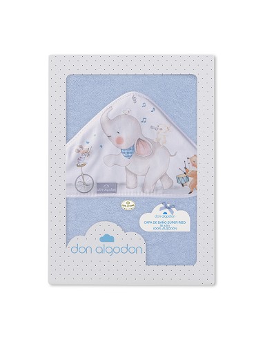 Capa de Baño 1 x 1 Mt Mod Music And Friends Azul