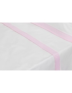 Trip Coche 100% Alg Mod Astrid Bco/Rosa 2