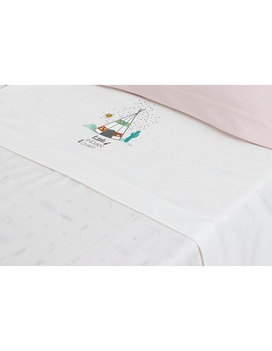 Trip Coche  Punto  Mod Dakota Bco/Rosa