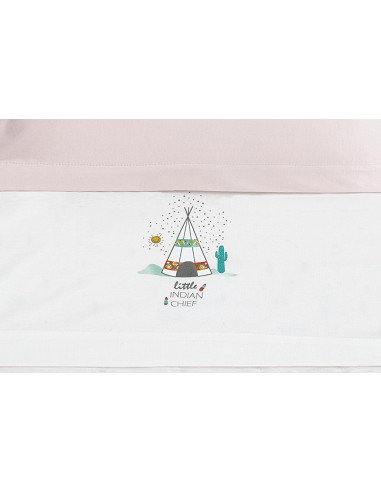 Trip Coche  Punto  Mod Dakota Bco/Rosa