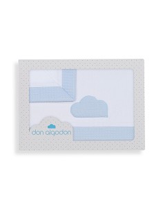 Triptico Coche Mod Cloud Bco/Azul