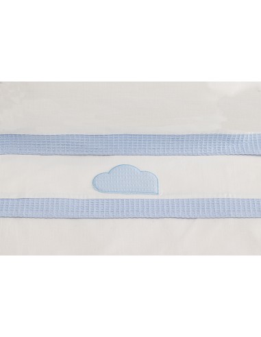 Triptico Coche Mod Cloud Bco/Azul