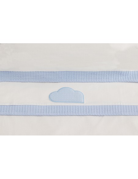 Triptico Coche Mod Cloud Bco/Azul