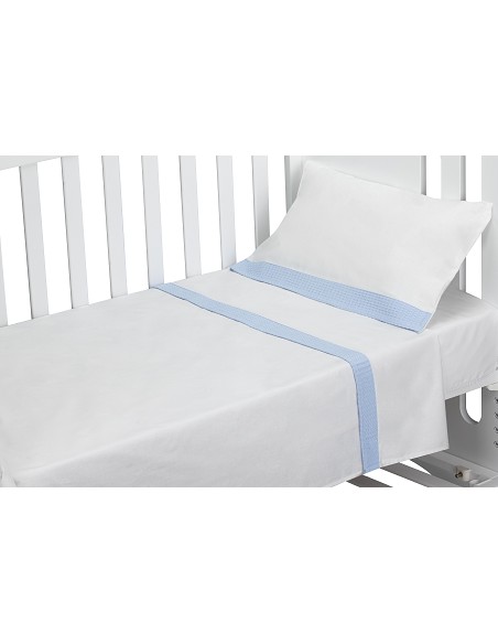 Trip Cuna 100 % Alg . Mod Astrid Bco/Azul