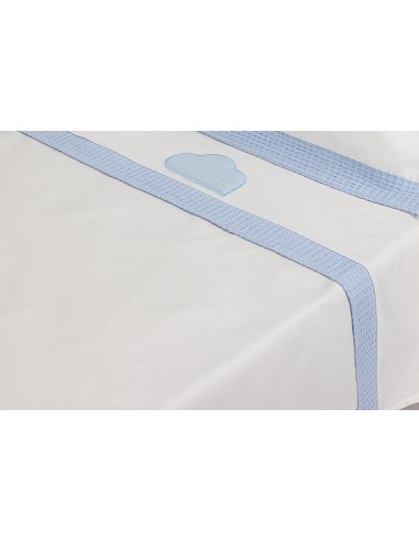 Triptico Cuna Mod Cloud Bco/Azul