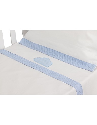 Triptico Cuna Mod Cloud Bco/Azul