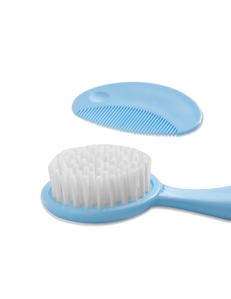 Triptico Cuna 100% Alg Mod Panda Nube Azul