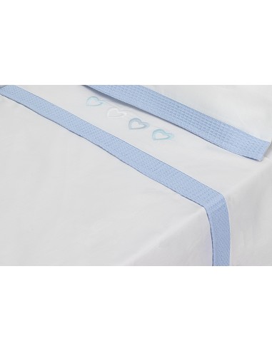 Triptico Minicuna Mod Cuore Bco/Azul