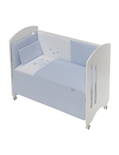 Coordinado 3 Piezas Cuna Mod Viggo Azul