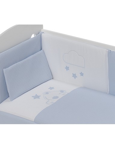 Coordinado 3 Piezas Cuna Mod Viggo Azul