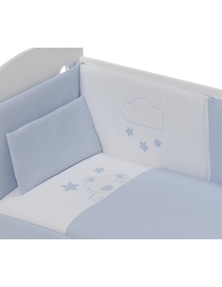 Coordinado 3 Piezas Cuna Mod Viggo Azul