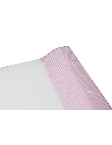 Cubrebañeras con Esponja Mod Enzo Rosa