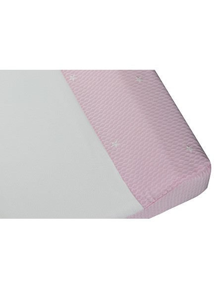 Cubrebañeras con Esponja Mod Enzo Rosa