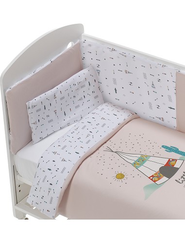 Coord Maxicuna 3 Pcs  Mod Dakota Rosa