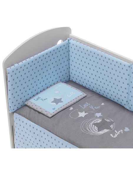 Coordinado 3 Piezas Mod Love You Azul