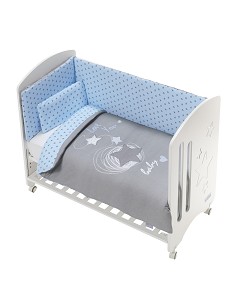 Coordinado Maxicuna Mod Love You Azul