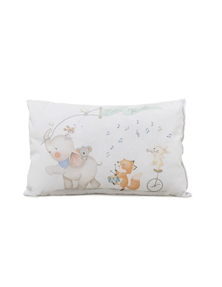 Funda Nordica + Almohada + Chichonera + Relleno  Mod Music And Friends Azul