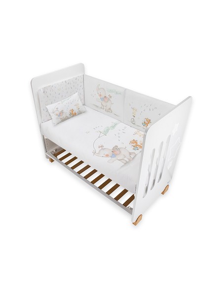 Funda Nordica + Almohada + Chichonera + Relleno  Mod Music And Friends Azul