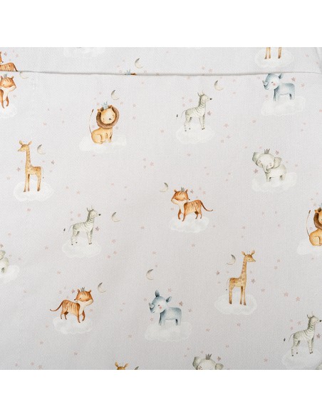 Bolso Maternal Animalitos Gris