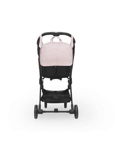 Bolso Maternal Vichy Rosa