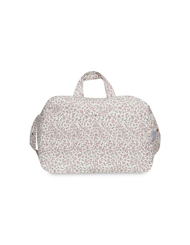 Bolso Maternal Flores Rosa