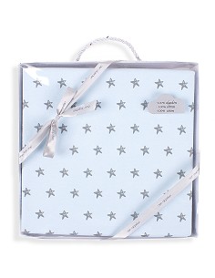 Arrullo  Med 78 x 78 (Estrella) Azul 2