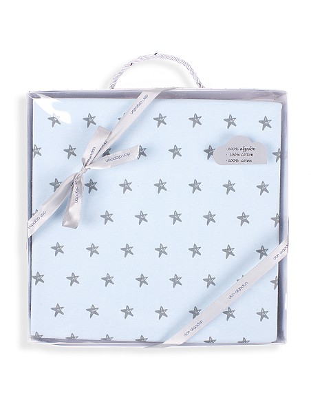 Arrullo  Med 78 x 78 (Estrella) Azul