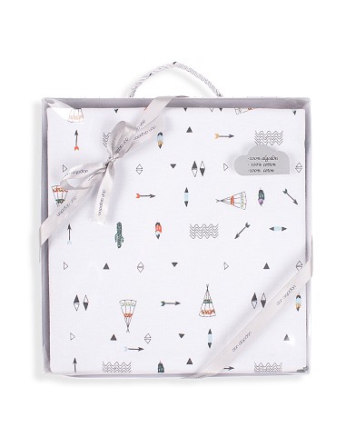 Arrullo Med 78 x 78 (Cabaña) Blanco