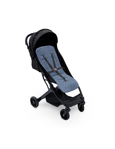 Colchoneta Reversible Muselina Punto+Estrella...