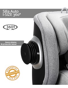 Silla de Coche Mod Eos Gris 2