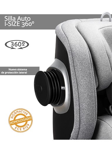Silla de Coche Mod Eos Gris