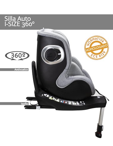 Silla de Coche Mod Eos Gris