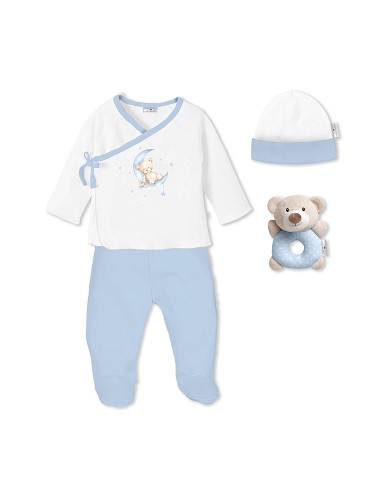 Set Regalo Sonajero 4 Pcs 100% Alg Talla 0-6...