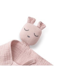 Dudu Muselina  Modelo Oso Rosa Maquillaje 2