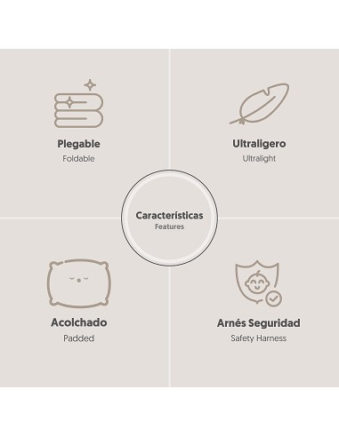 Elevador Interbaby Estrellas Gris