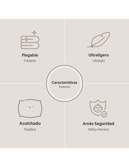 Elevador Interbaby Estrellas Gris